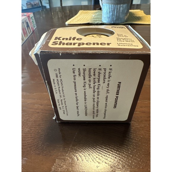 Vintage Hoan Sharpee Knife Sharpener‎ With Box - Picture 4 of 4